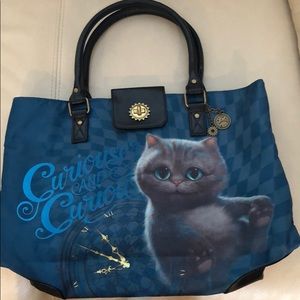 Alice In Wonderland Cheshire Cat tote